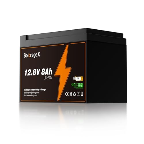 Solorage X 12V 8Ah LiFePO4 Batterie