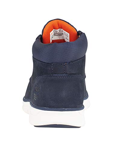 Image of Timberland Men's Bradstreet Leather Sensorflex Chukka Boots, Blue (Black Iris Nubuck W /Ripstop 19), 7 UK (41 EU)