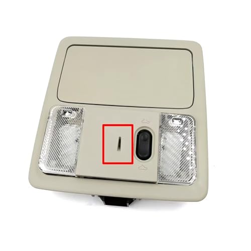 Car Reading Lamp Sunroof Switch for Nissan Tiida 2005-2010,Car Interior Overhead Console Dome Light Reading Lamp,A-Used Assembly(Normal/B-New Cover)