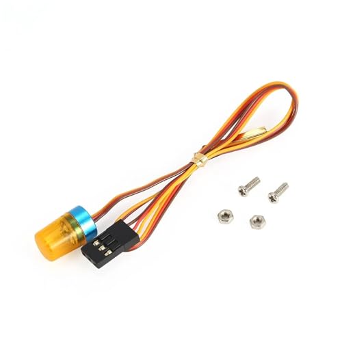 Luz Coche RC Axial Circular con Rotación Intermitente y Estroboscópica