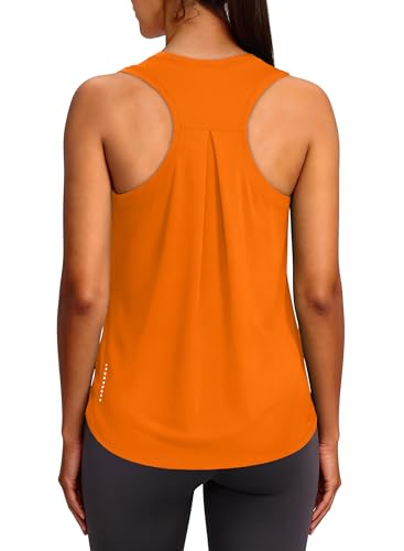 Image of XIEERDUO Tank Top for Women Racerback Sleeveless Workout Tops Loose Fit Yoga Running Gym Shirts for Women