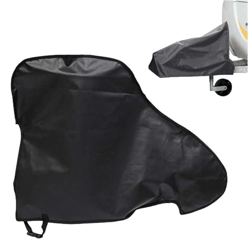 Universal Waterproof Caravan Hitch Cover Heavy Duty Tow Hitch Cover with Adjustable Strap Caravan Drawbar Trailer Protector All-Weather Waterproof Tow Bar Cover for Campervan and Trailer (Black)