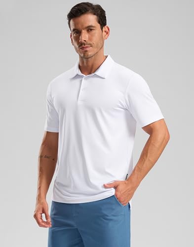 G Gradual Golf Shirts Short Sleeve Quick Dry Performance Moisture Wicking Collared Heather Polo Casual Athletic Business2