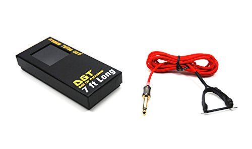 DGT Premium Silicone Clip Cord 7.2 ft Long works with Mono Plug Tattoo Power Supply