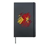 Tigray Flag Ethiopian Tigray Region Map Hardcover Journal, Black