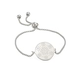 EUEAVAN Metatron - Pulsera de cubo ajustable de doble cara con sellos de arcángel de geometría sagrada, 72 nombres de Dios, Cabalá, San Miguel, protección, talismán, religión, joyería de regalo para