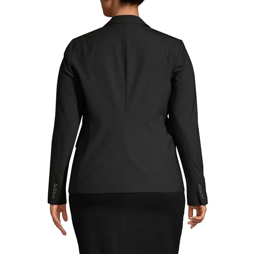 Lands' End Women's Washable Wool Two Button Traditional Blazer4
