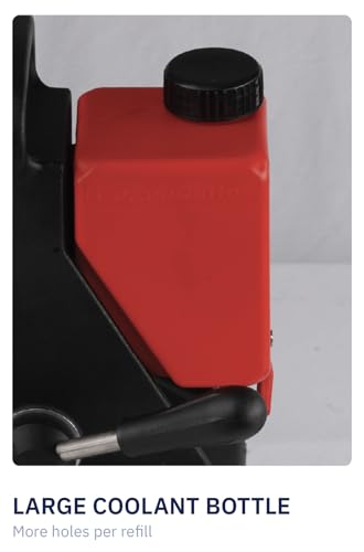 Image of CUB XL Magnetic Drill Machine 36 mm x 50 mm Magnetic Core Drill Machine Magnetic Drilling Machine 36 mm Diametre 50 mm Depth Of Cut 1100 Watt Red & Black