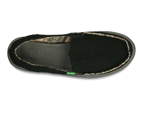 Image of Sanuk Womens Donna Hemp Loafers | Womens Shoes | Slip On Shoes for Women | Women's Slip-on Loafers | Memory Foam Footbed