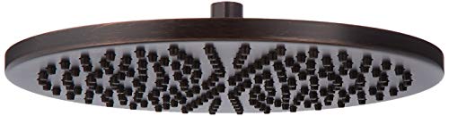 Free Shipping 🛒 DELTA FAUCET 52158-RB25 Single-Setting Metal Raincan Shower Head, 2.5 GPM Water Flow, Venetian Bronze