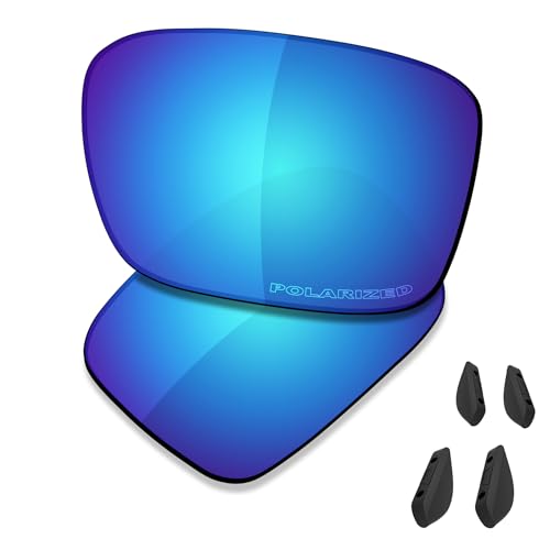 Image of SAUCER Premium Replacement Lenses & Nosepads for Oakley Si Ballistic Det Cord OO9253 | UV400 Protection, Anti-Scratch