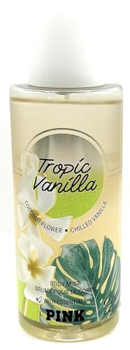 Victoria's Secret Pink Tropic Vanilla Fragrance Body Mist 8.4 fluid Ounce Spray