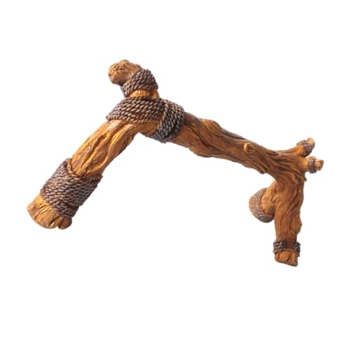 GANAZONO Driftwood Branch for Reptile Habitat Natural Decor for Snake Climbing Aquarium Pieces Enhances Rain Forest Terrarium Compatible with Bearded Dragons and Geckos