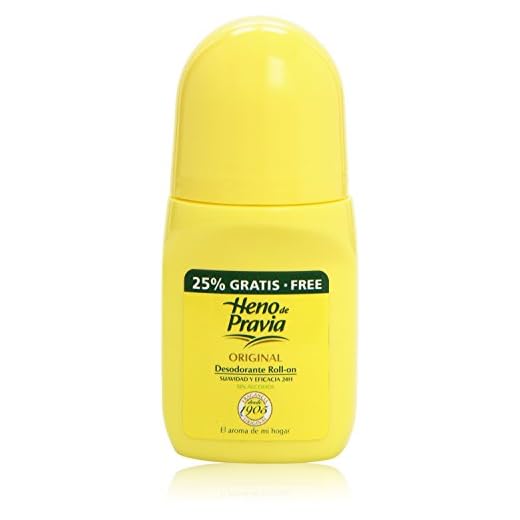 Heno de Pravia - Desodorante roll-on, 50 ml