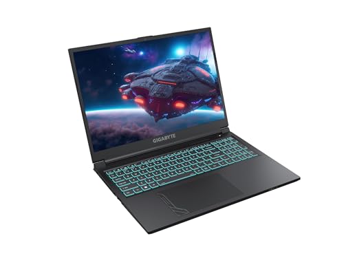 Image of GIGABYTE G6 KF: 16 inch FHD 1920x1200 165Hz - NVIDIA GeForce RTX 4060 Laptop GPU - Intel Core i7-13620H - 16GB DDR5 RAM - 512GB SSD - Win11 Home - Gaming Laptop (G6 KF-H3US853SH)