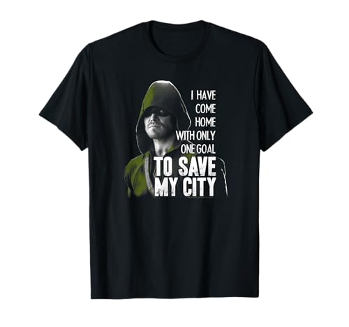 Green Arrow TV Series Save My City T-Shirt