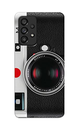 Image of Printed Hard Back Cover Case for Samsung Galaxy A53 5G Back Cover (Vintage Camera) -702