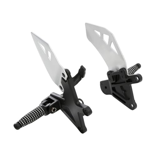 Soportes de montaje para reposapiés delanteros para motocicleta compatibles con Kawasaki Ninja ZX10R 2011-2020
