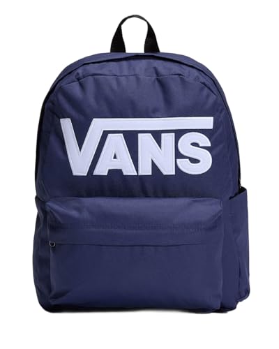 Vans Mochila Clásica con Logo, Color Azul Marino