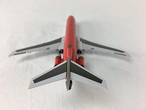 Boeing 727-200 Braniff Ultra avión miniatura nostalgia de la aviación retro oro 6