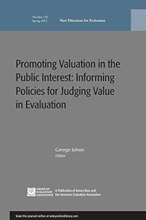 Promoting: New Directions for Evaluation, Number 133 (J–B PE Single Issue (Program) Evaluation)-Wow! eBook