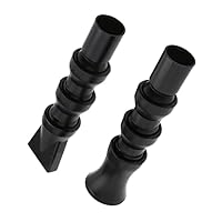 WANGCL Aquarium-Wasserauslass, 360 ° drehbar, flexibel, Kunststoff, für Aquarien, 20 mm, flache Düse, Pumpendüse