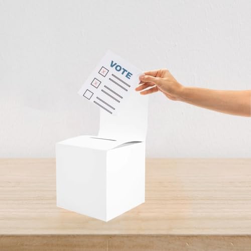 Boîtes à suggestions blanches pour animer vos concours de vote - 8