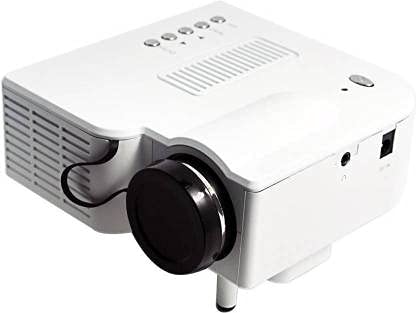 METRONAUT Portable LED Pico Video Mini Movie UC10 Projector with HDMI USB Audio AV and Micro SD Interfaces for Cartoon, Kids Outdoor Movie, Home Theater Pack of 1 (03)