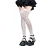 Benefeet Sox Thigh High Socks for Women with Bow Ruffle Mesh Fishnet Long Knee High Stockings Girls Cute Sexy Frilly Sheer Hollow Out See Through Lolita Stockings, White