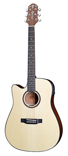 Crafter HiLITE DE SP/N-LH Guitare électro-acoustique Dreadnought - Les Beatles, Paul McCartney, John Lennon, RIngo Starr, George Harrison Crafter HiLITE DE SP/N-LH Guitare électro-acoustique Dreadnought