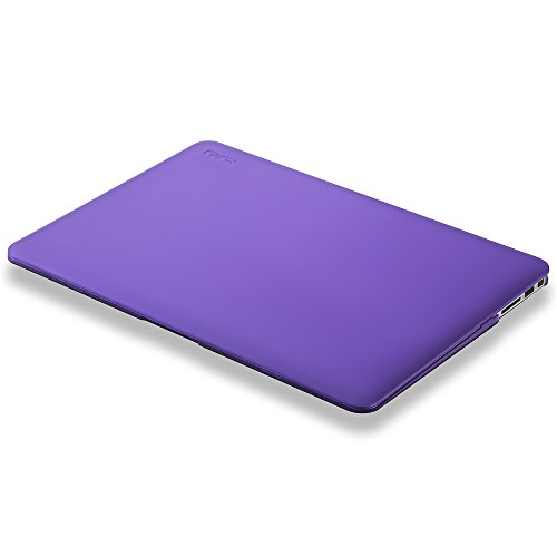 Kuzy Compatible with MacBook Air 11 inch Case A1465 A1370 Soft Touch Hardshell Cover for 11 inch MacBook Air Case 11.6 inches, Purple