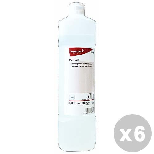 PULISAN Set 6 PULISAN Detergente bagno