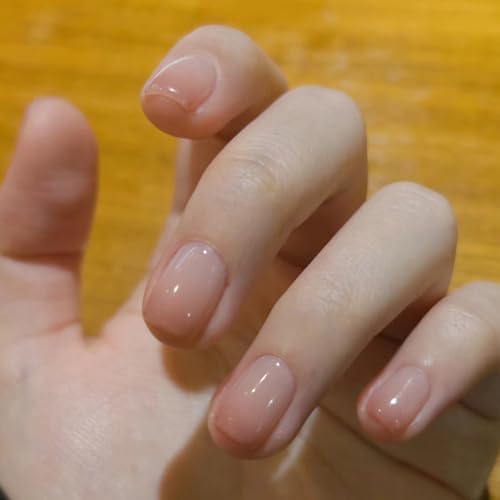 Amazon | ネイルチップ ショート 24枚入 つけ爪 グラデーション ピンク 