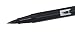 Tombow - Rotulador con doble punta, color negro