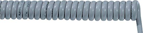 Câble spiralé ÖLFLEX Spiral 400 P Lapp 5G1 mm² gris extensible de 1000 à 3000 mm