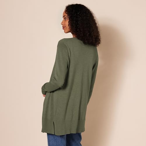 Image of Amazon Essentials Women's Lightweight Long Sleeve Open-Front Cardigan Sweater (Available in Plus Size)