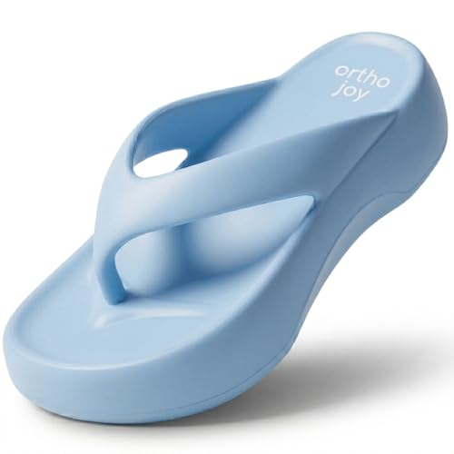 Image of ORTHO JOY Orthopedic Slippers for Women | Soft Cushioned EVA Flip Flops with Arch & Heel Support | Lightweight Anti-Slip Comfort Footwear for Daily Wear, Indoor & Outdoor