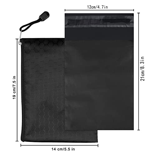Image of Sanitary Napkin Disposal Bags Pack of 200,Sanitary Disposal Bags Black Opaque Bags 5x8 inches Feminine Personal Disposal Bags For Tampons,Sanitary Pads,Sanitary Liners(with 2pcs Storage Bag)