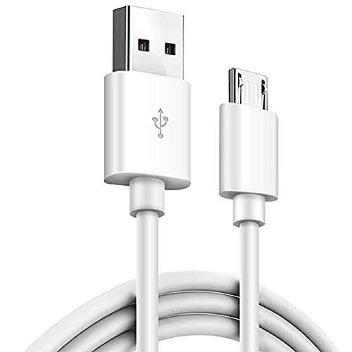Image of 18W Qualcomm Quick Charge 3.0 | Adaptive Fast Charging cable Compatible for vivo Y17,vivo Y17 w,vivo Y18 L,vivo Y19,vivo Y1s,vivo Y20 1 Meter Micro USB Charging Data Cable (Only Cable | White)