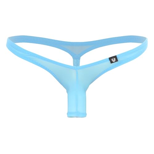 Lejafay Mens Sexy Open Front Bikini Briefs Underwear Bulge Pouch G-String Thong T-Back Panties