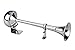 Wolo (120) The Persuader Xtreme Stainless Steel Trumpet Horns - 12 Volt, Low and High Tone