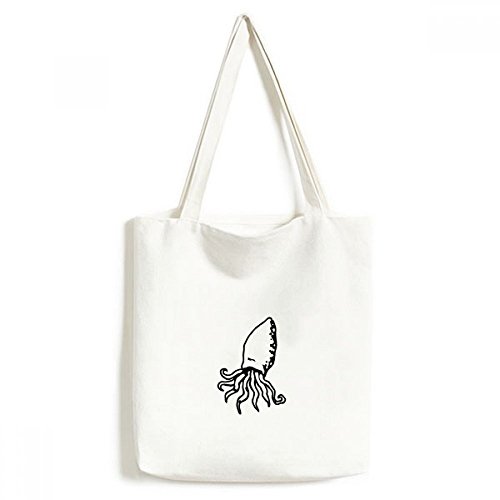 Sac fourre-tout pieuvre pour vos courses et sorties plage