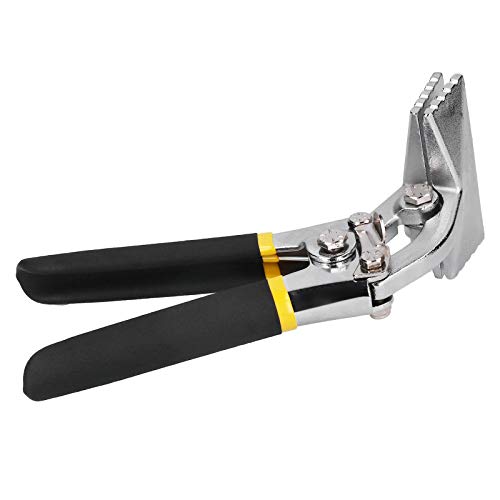 Sheet Metal Tools, Offset Handle Hand Seamer, Durable Chrome Vanadium Steel Non Slip Practical For Bending Clamping #TOP6