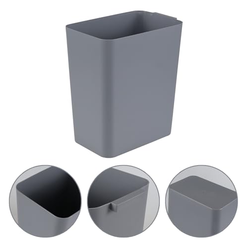 3 Canecas de basura abiertas de plástico 4.5 gal miniatura 3