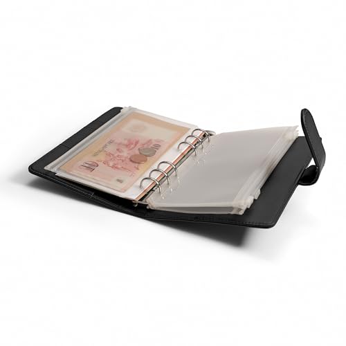 Pochettes zippées Leuchtturm Tokyo Black pour sécuriser vos devises - 2