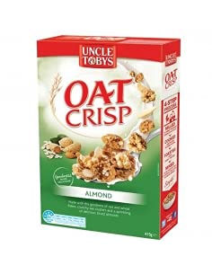 Uncle Toby Crisp Almond Oats 415gm