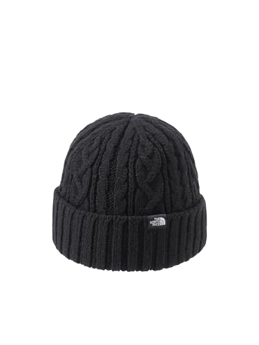 The North Face Cable Beanie Unisex Knit Cap Cold Protection Black Free Size