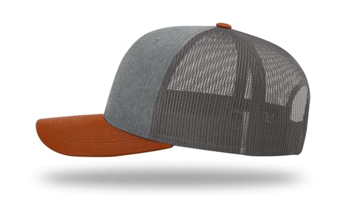 Image of Richardson 112 Trucker Hat - Premium Blank Baseball Cap, Adjustable Snapback Hat - Structured Six Panel Richardson Blank Hats