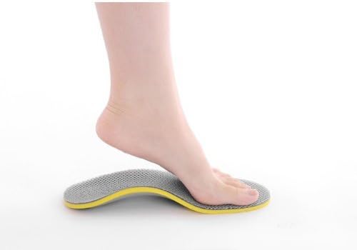 Xfome Style Comfort Orthotic Arch Support Insoles for Sport Shoes and Work Boots Relief for Foot Pain Due to Flat Feet and Plantar Fasciitis(Women)