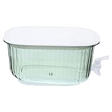 VALICLUD Tragbarer Getränkespender mit Auslaufhahn Kaltgetränkebehälter für Kühlschrank Dicht Verschließbar Bpa Frei für Partys Saft und Wasserbehälter Einfach zu Bedienen